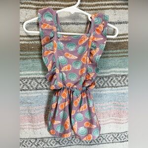 Baby Girls Seashell Romper